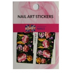 RONNEY - Naklejki wodne na paznokcie NAILART